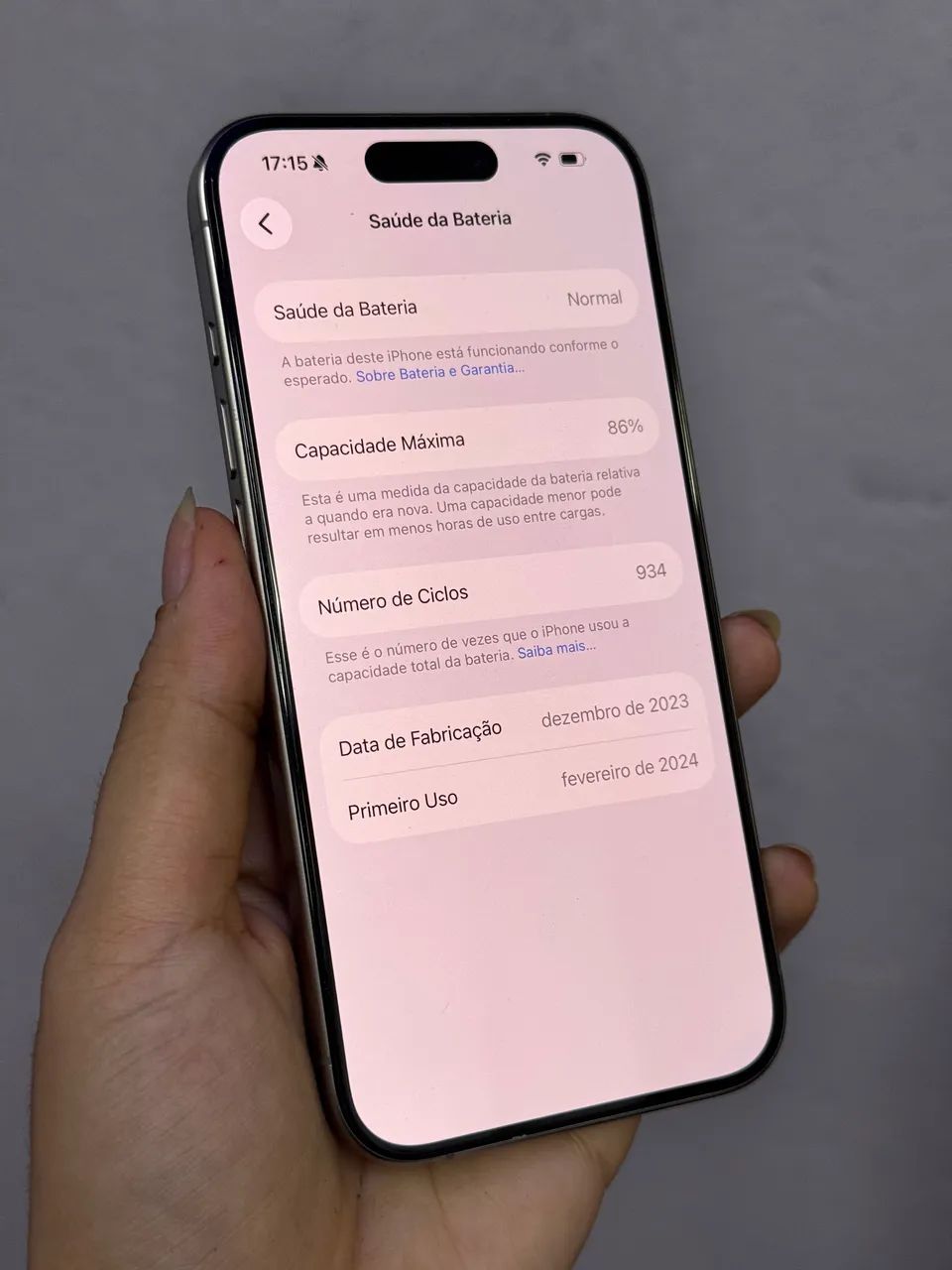 IPHONE 15 PRO 128GB - Foto 3