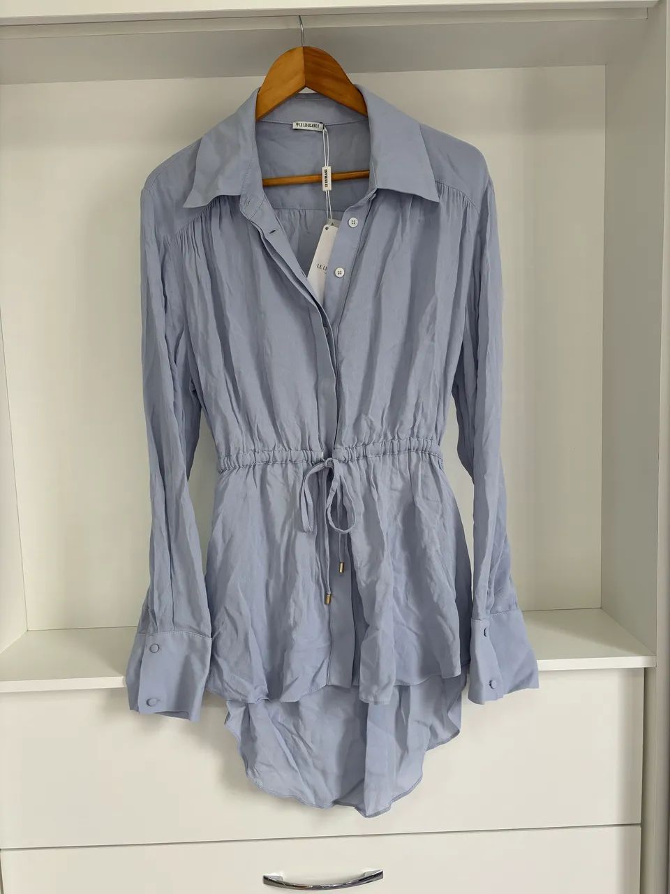 Camisa azul LE LIS BLANC