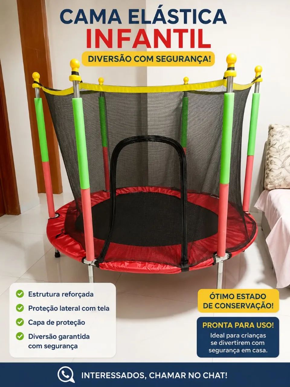 Pula pula infantil 
