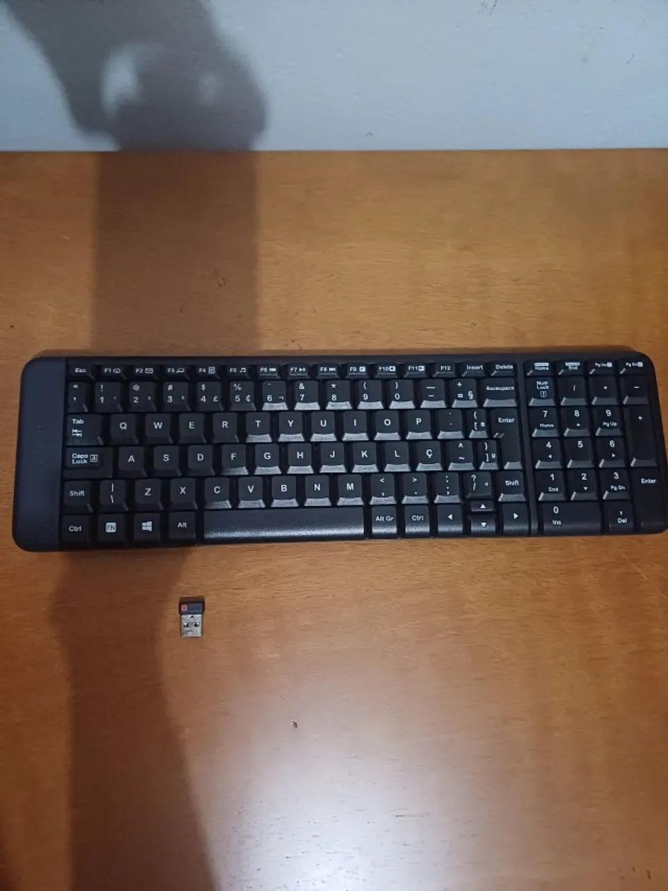 Teclado Sem Fio Logitech K220 Praticamente Novo (Lê a Descrição) - Foto 5