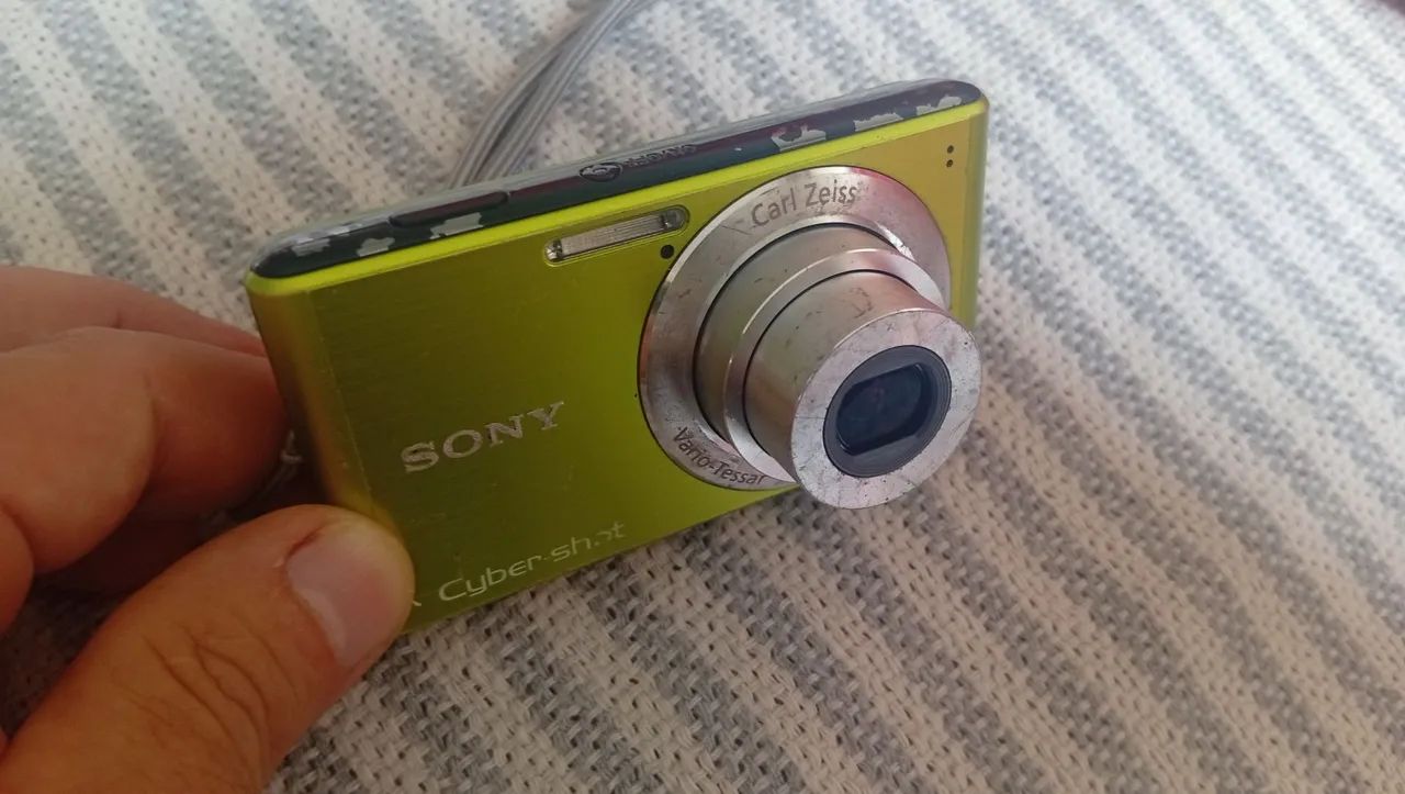Sony cyber shot verde 