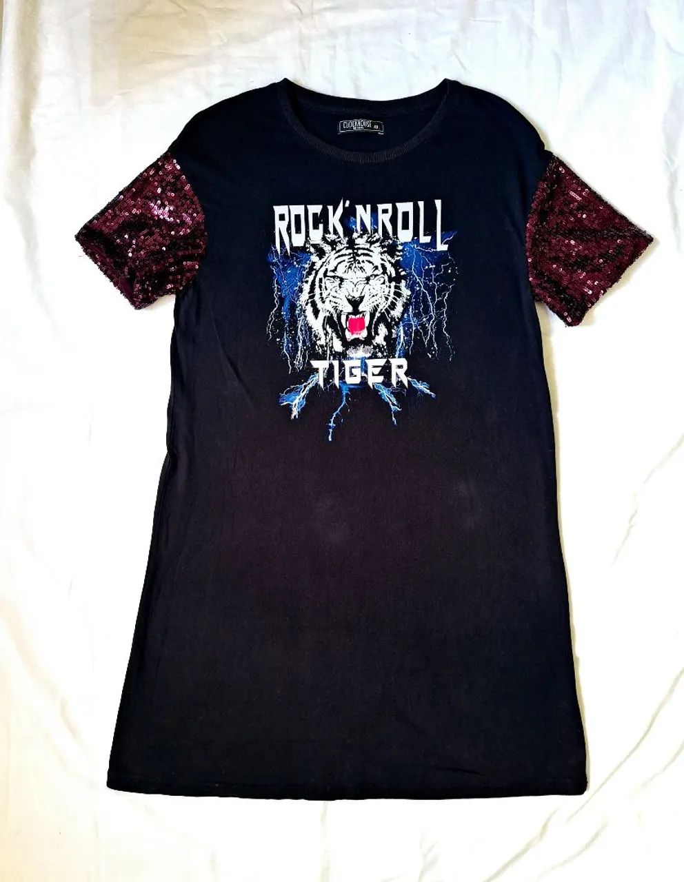 Vestido rock preto  - Foto 2