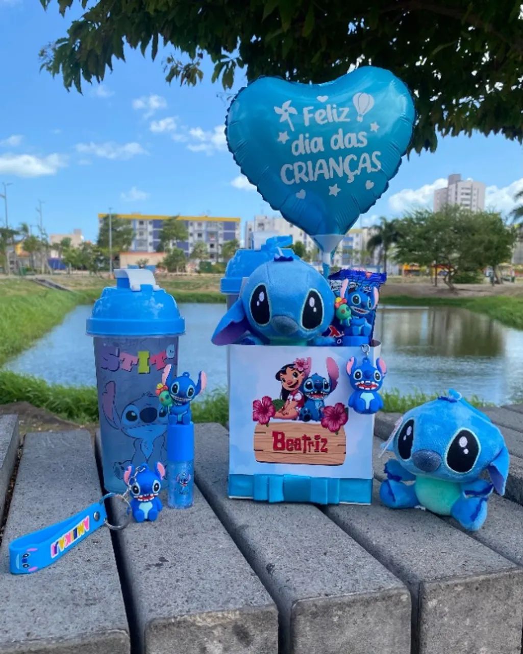 Presente Dia das Crianças - Box Stitch - Foto 2
