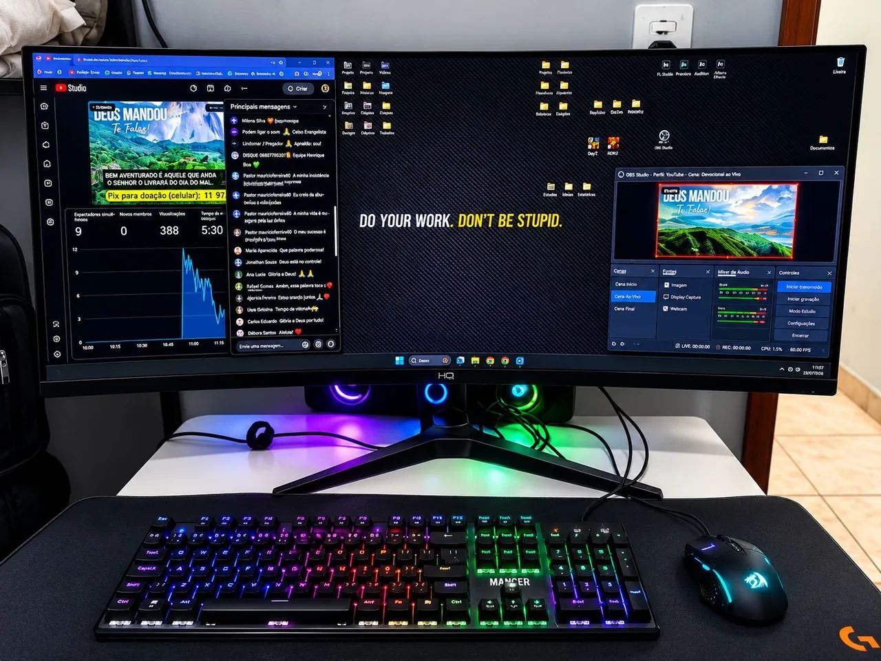 Pc Gamer e Para Edição RTX 5060 8GB - Foto 5