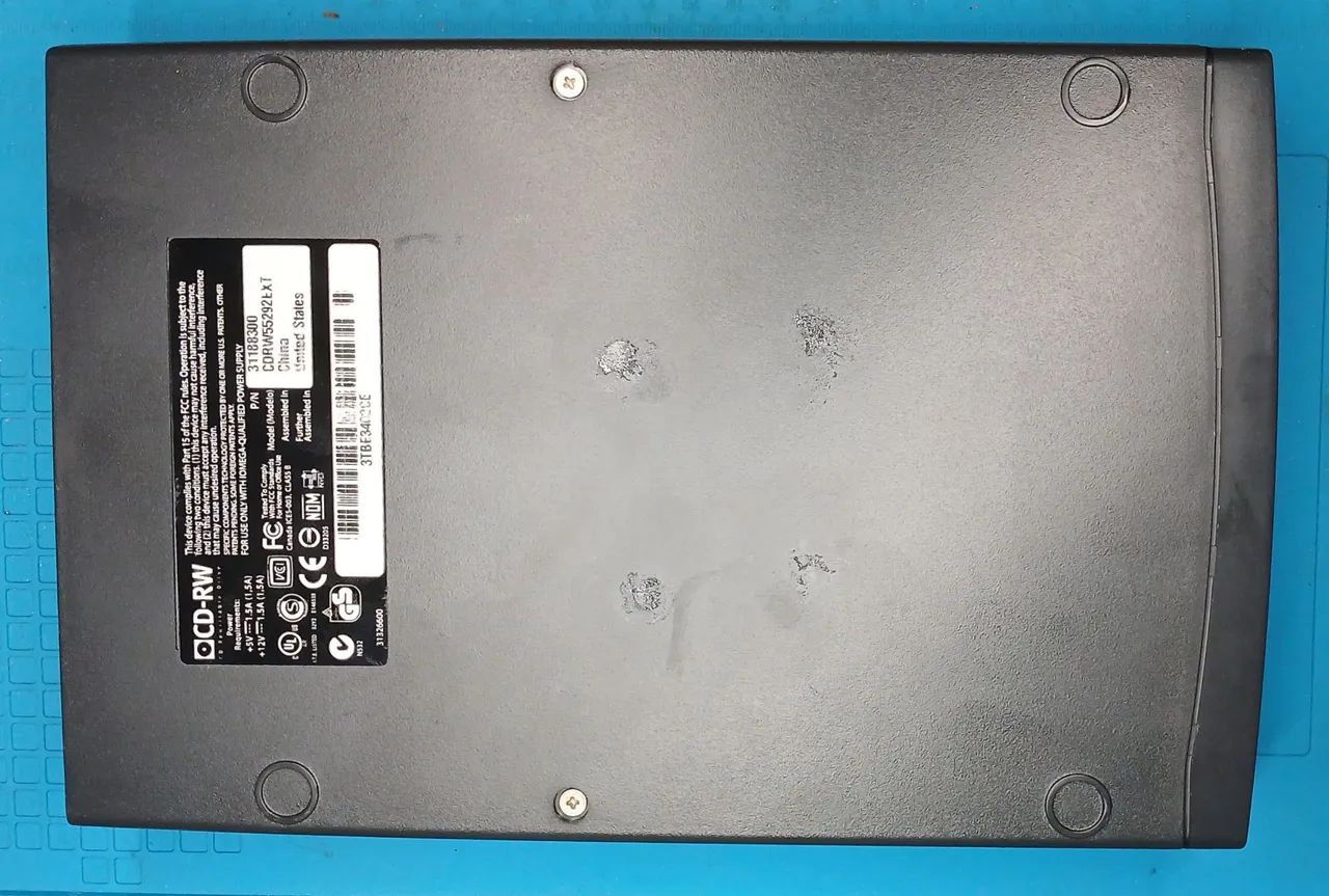Iomega CD-RW externo CDRW55292EXT - Foto 5