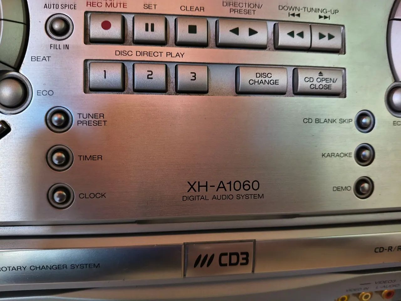 AIWA XH- A 1060 COMPLETO E FUNCIONANDO  - Foto 5