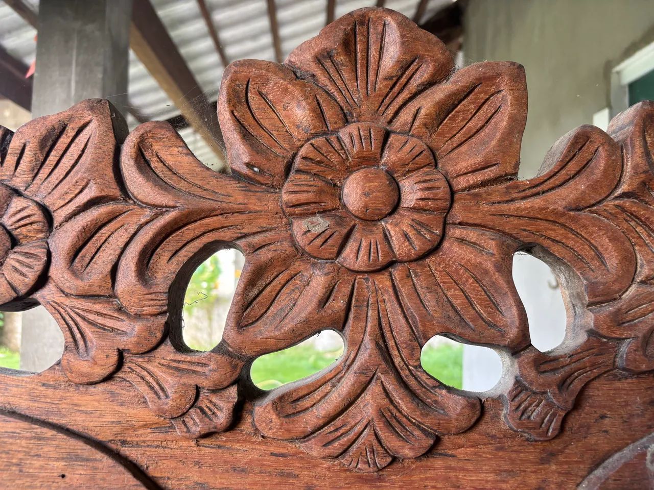 Conjunto de Sofá antigo de três e dois lugares  - Foto 3
