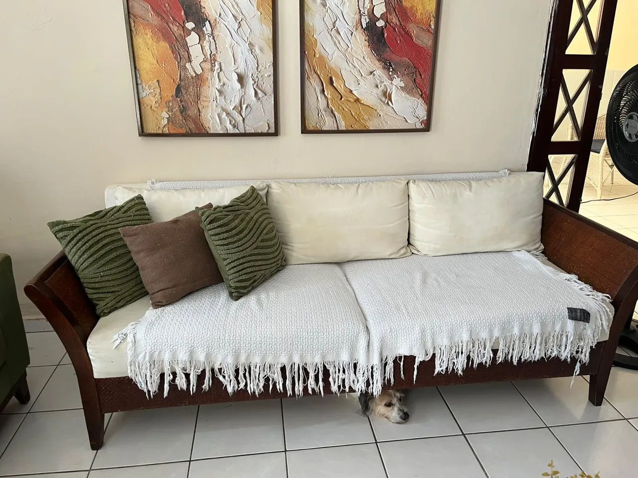 Vendo sofá 3 lugares