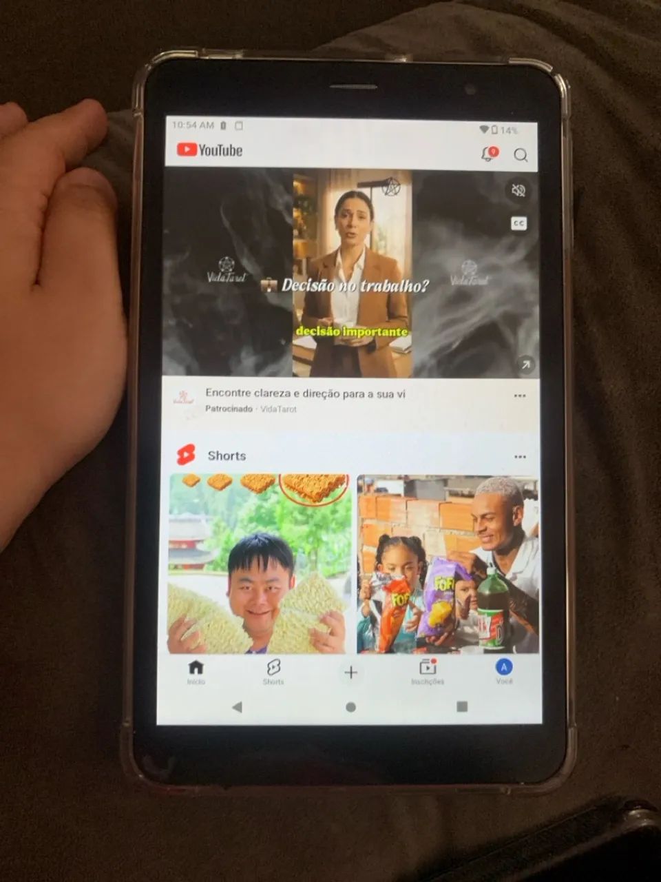 Tablet capinha e carregador  - Foto 4