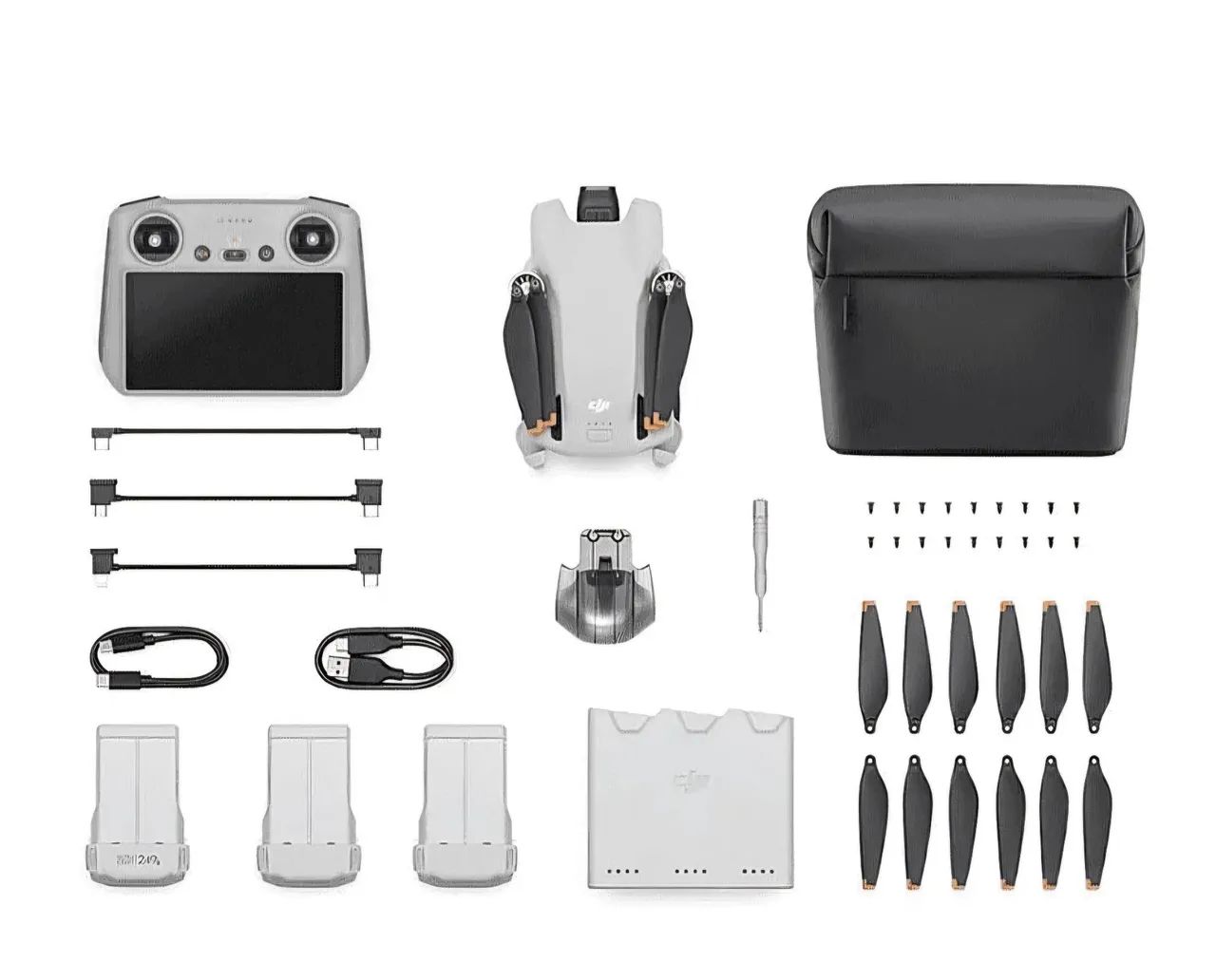 DRONE DJI MINI 3 FLY MORE COMBO LACRADO PRONTA ENTREGA! - Foto 2