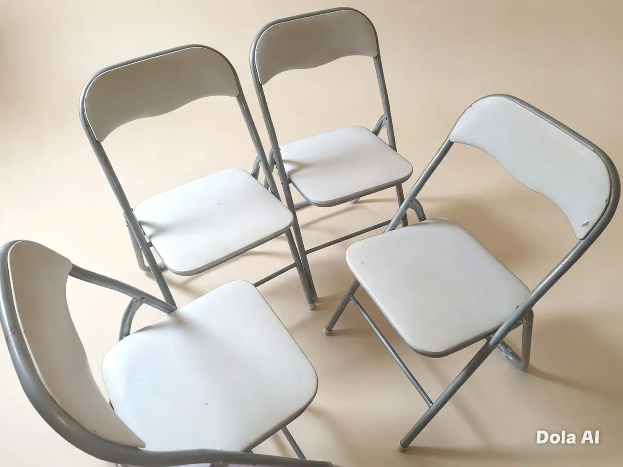 4 cadeiras acolchoadas de Ferro  - Foto 4
