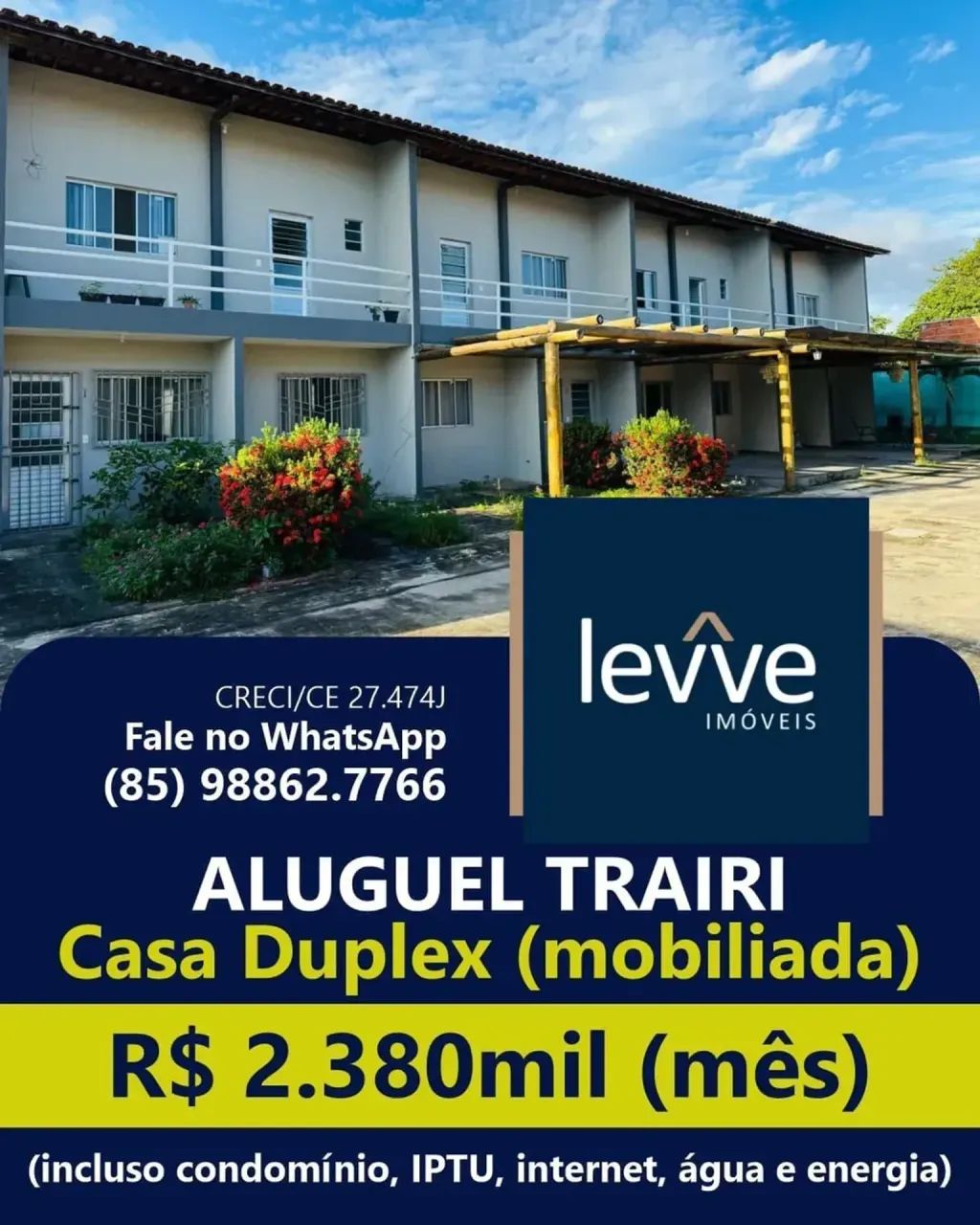 CASA TRAIRI MOBILIADA - EXTRA