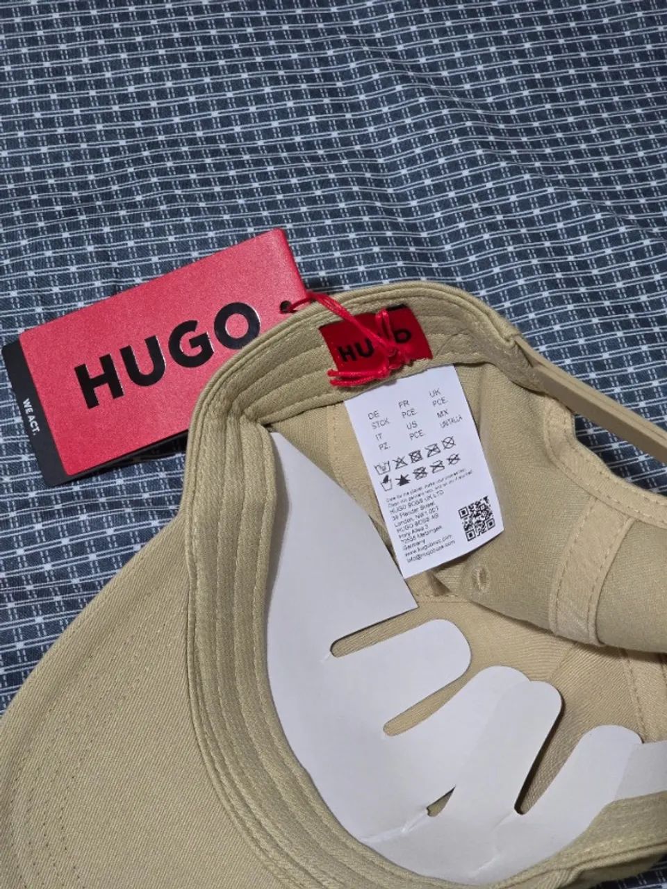  boné hugo boss jude bege  - Foto 5