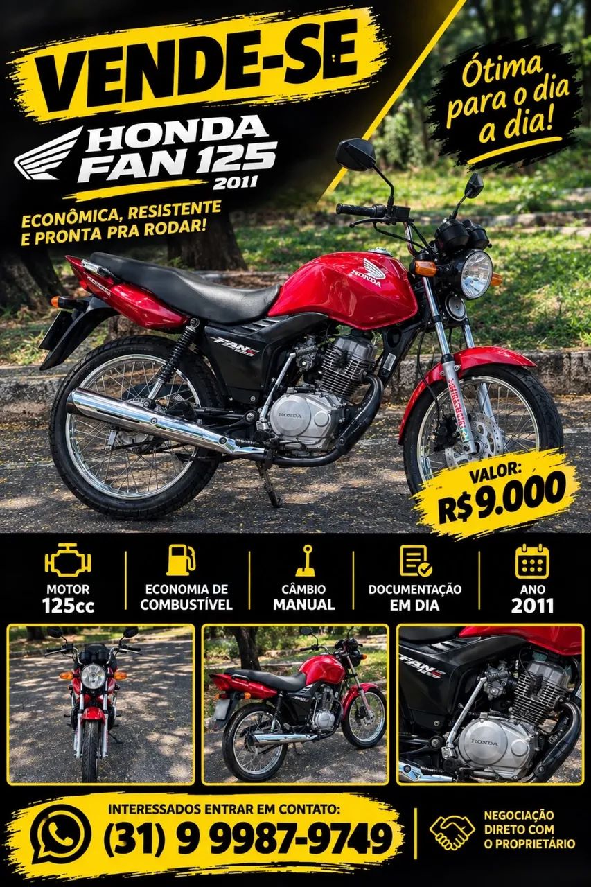 Vendo moto 