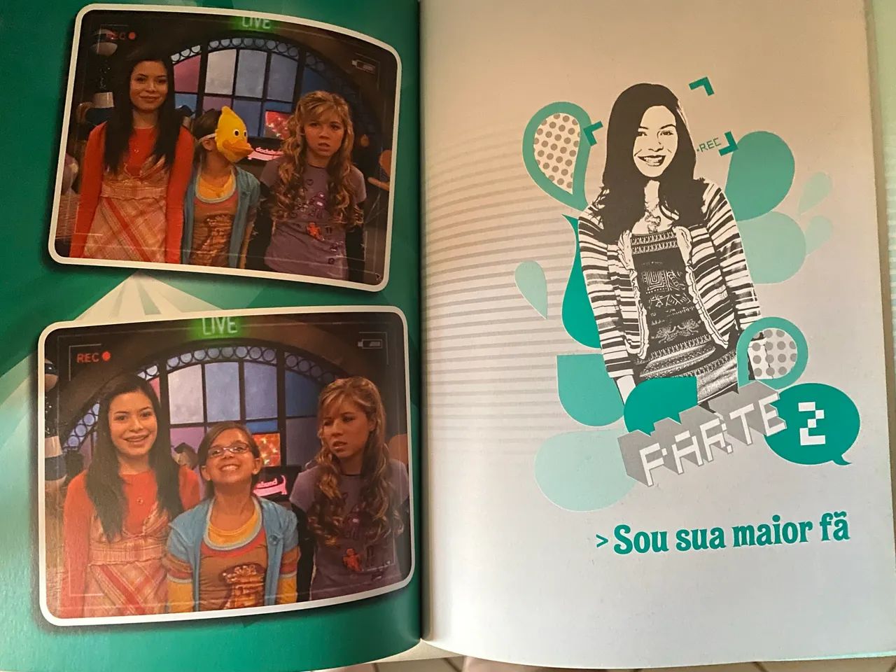 Livro e CD iCarly - Foto 2