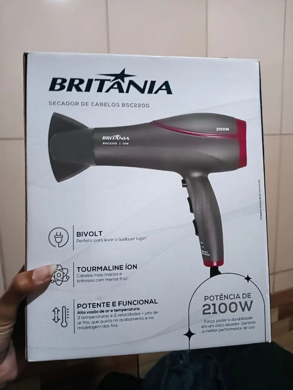 Secador de cabelo