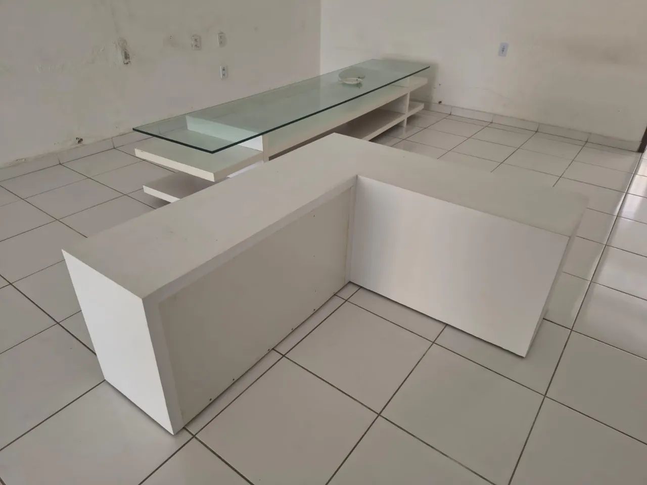 Rack de vidro