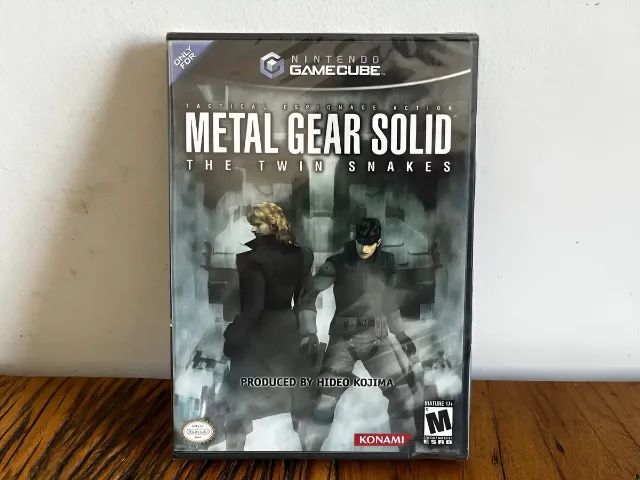 Metal Gear Solid The Twin Snakes Nintendo Gamecube Lacrado - Jogos