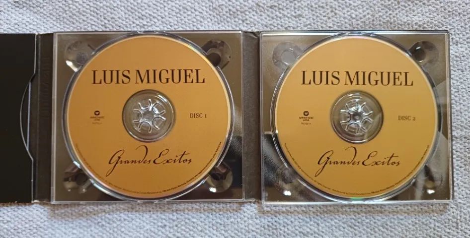 Cd Duplo Luis Miguel - Grandes Exitos - Importado U.S.A. - Ótimo Estado - Foto 3