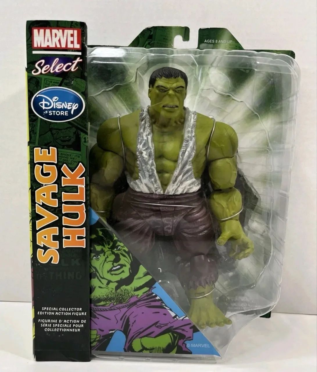 Marvel select Hulk selvagem diamond select Toys