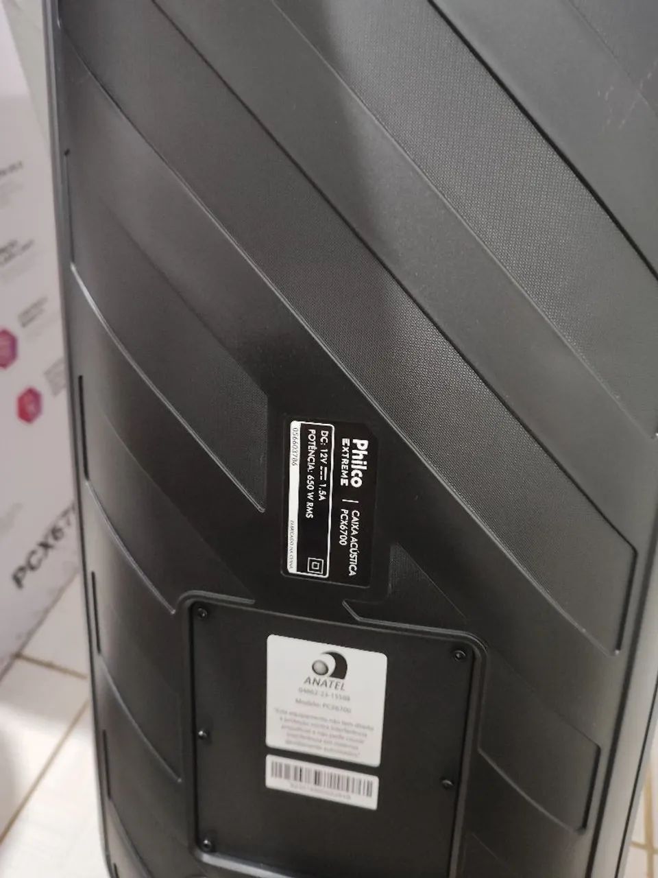 Caixa de Som Amplificada Philco 650w - Foto 4