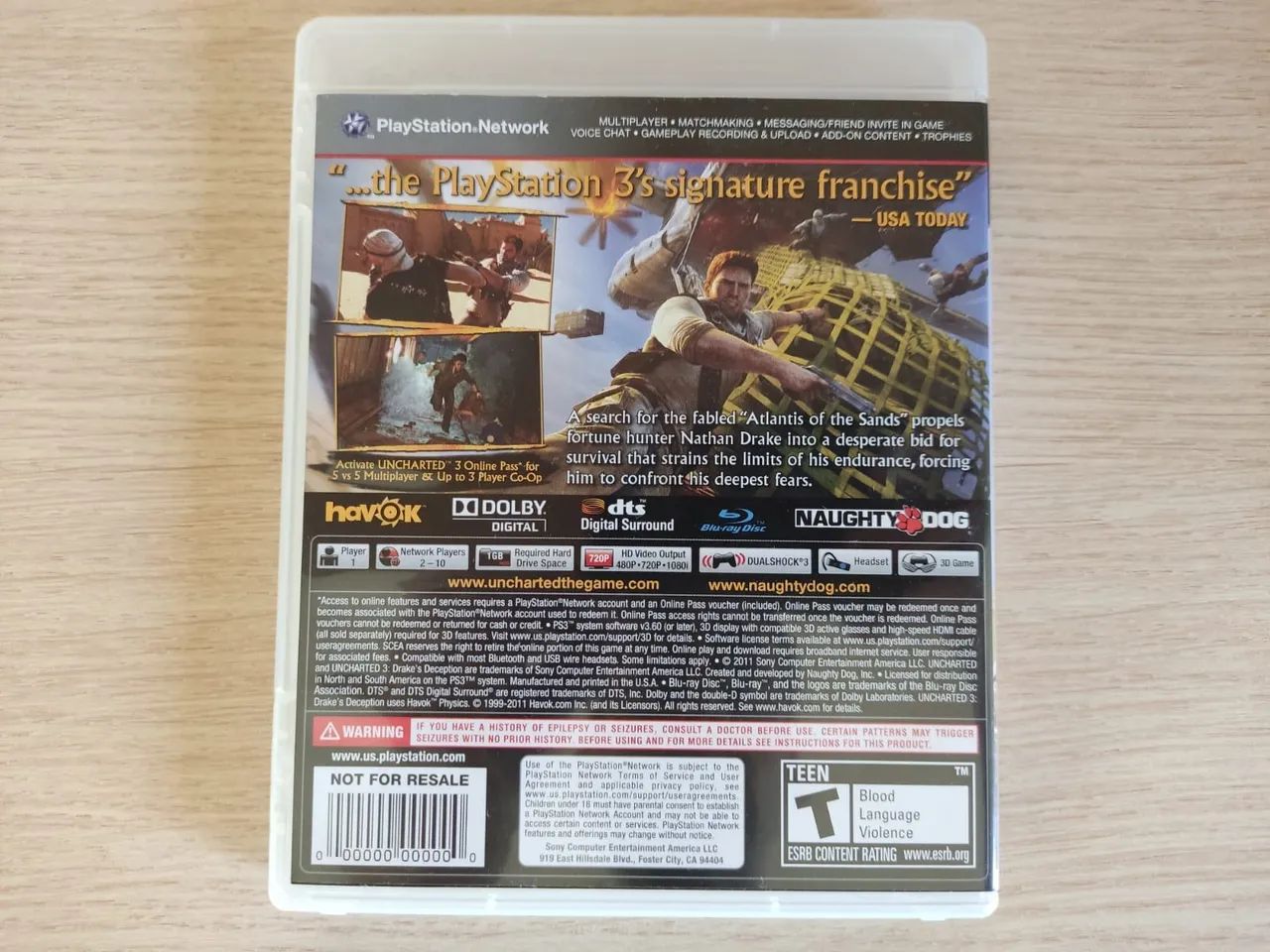 Uncharted 2 e 3 PS3 - Foto 4