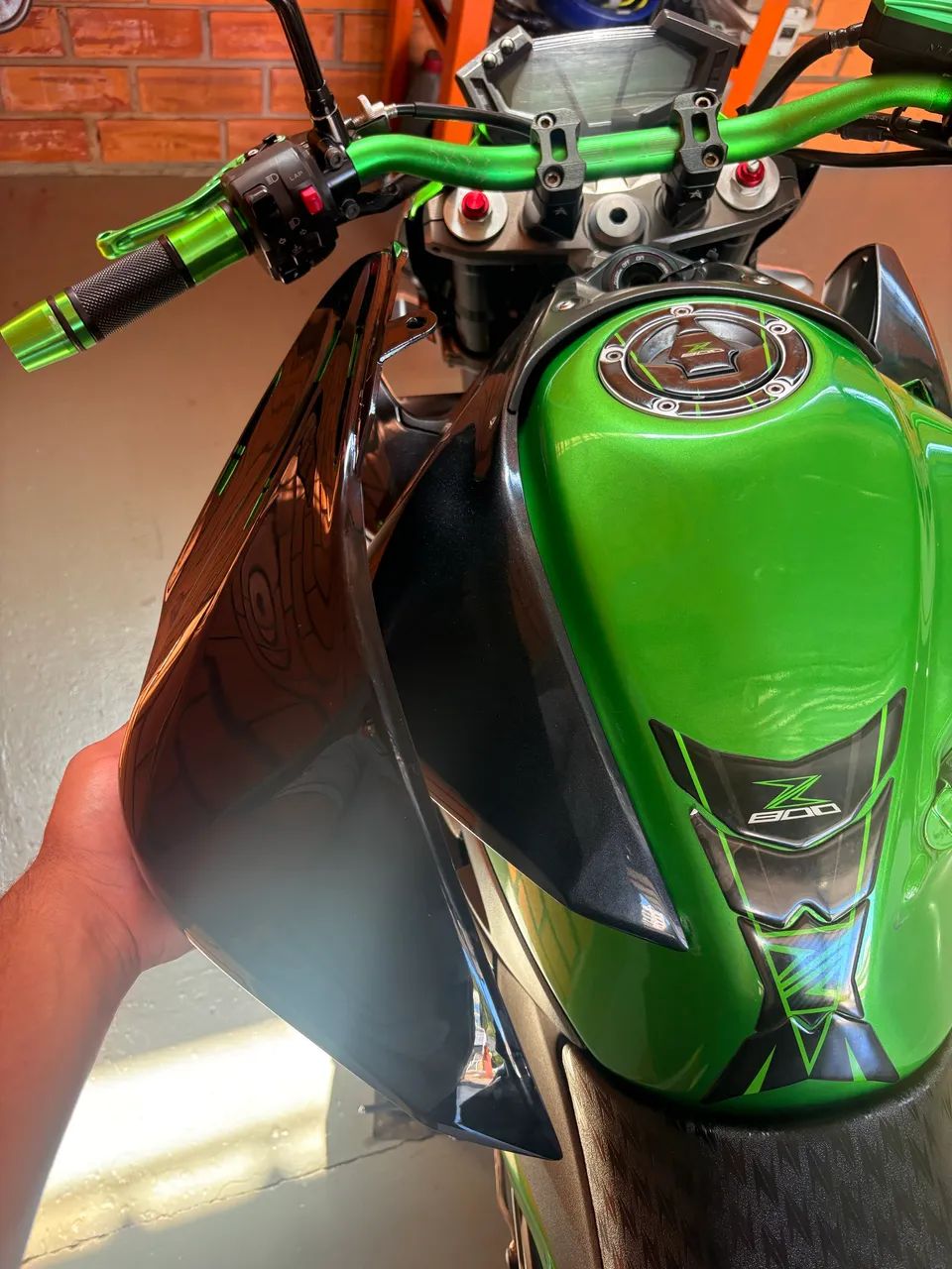 カラ PASTILHA FREIO DIANTEIRA CONCOURS 14 / NINJA ZX-14R - 43082-0122
