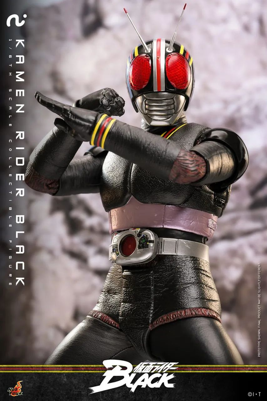 Hot Toys Kamen Rider Black TMS158 - NOVO - Hobbies e coleções