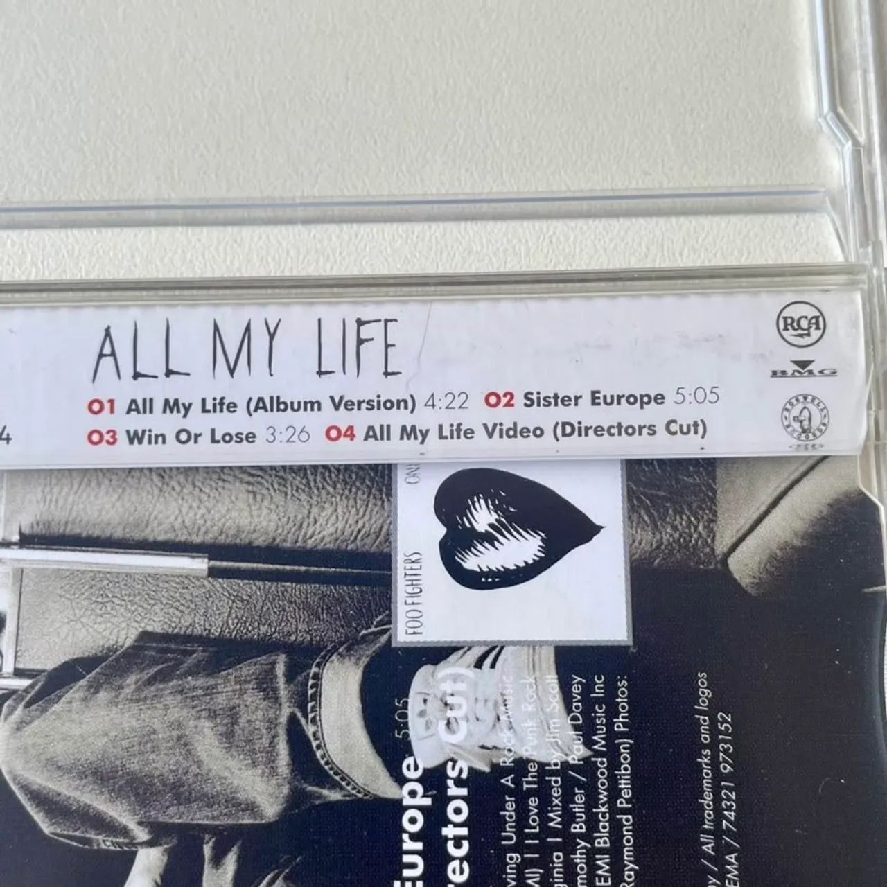 Foo Fighters All My Life Cd Single Importado Inglaterra UK - Foto 4
