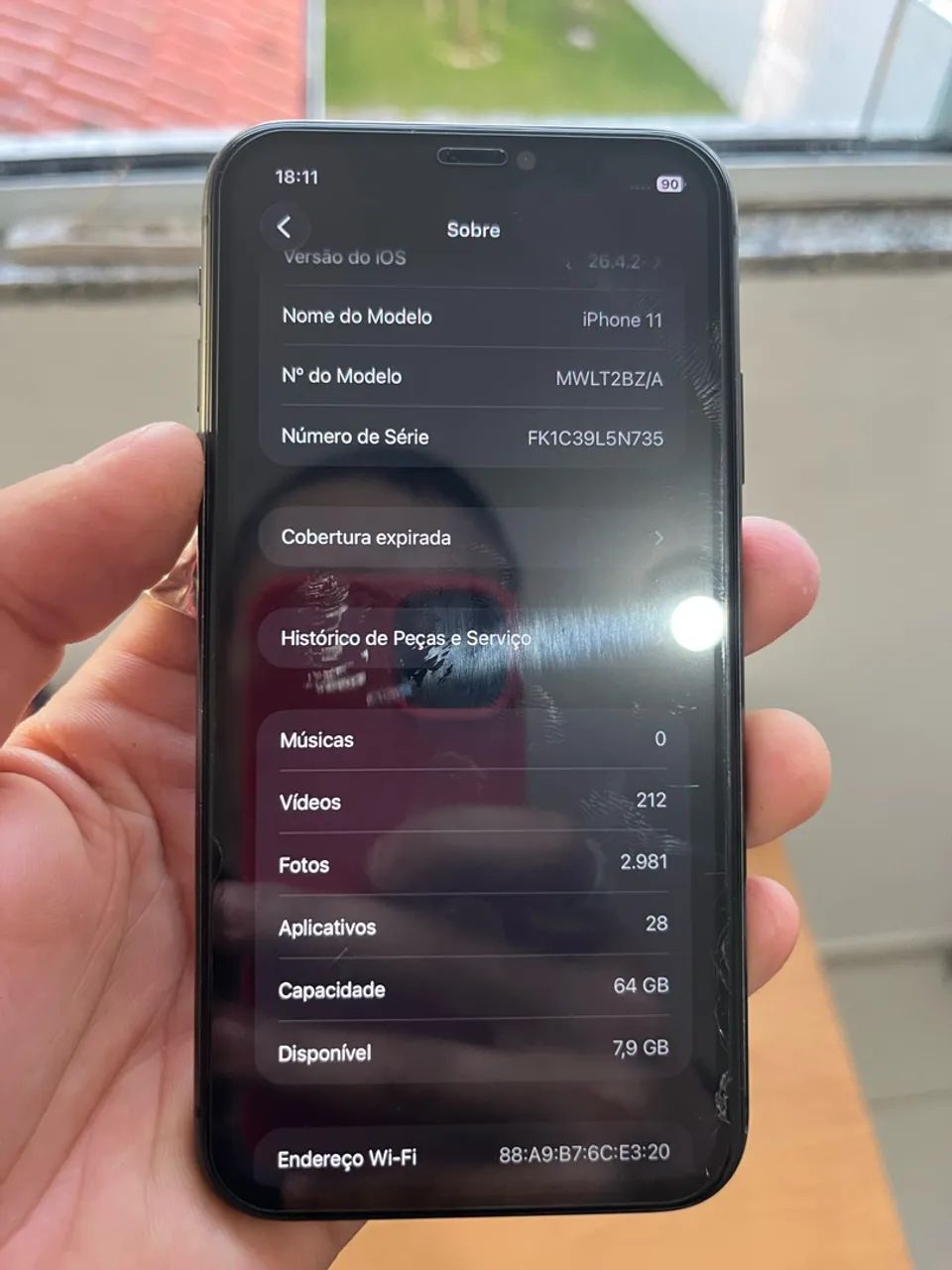 iPhone 11 preto - 64gb  - Foto 4