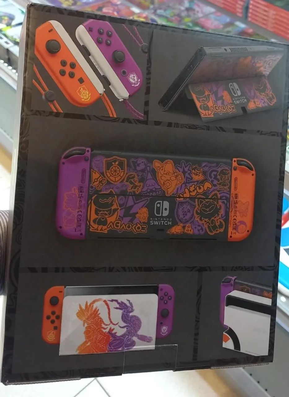 Nintendo Switch Oled Personalizado Pokemon - Foto 2