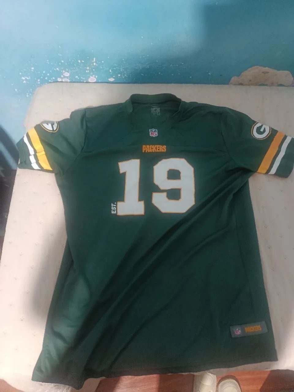 camisa de futebol americano packers - Foto 2