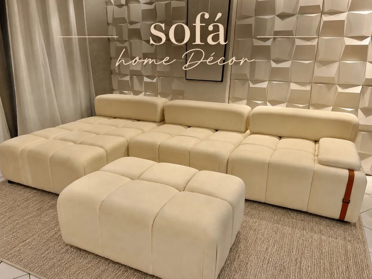 Sofá projetado da sofá home Décor 