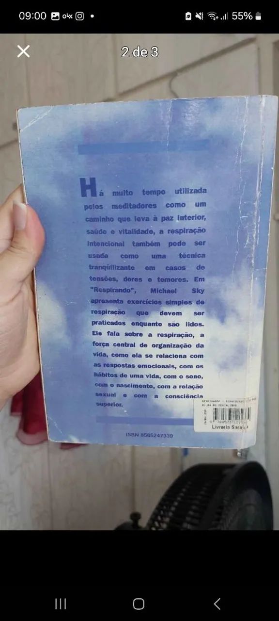 Livro respirando Michael Sky - Foto 2