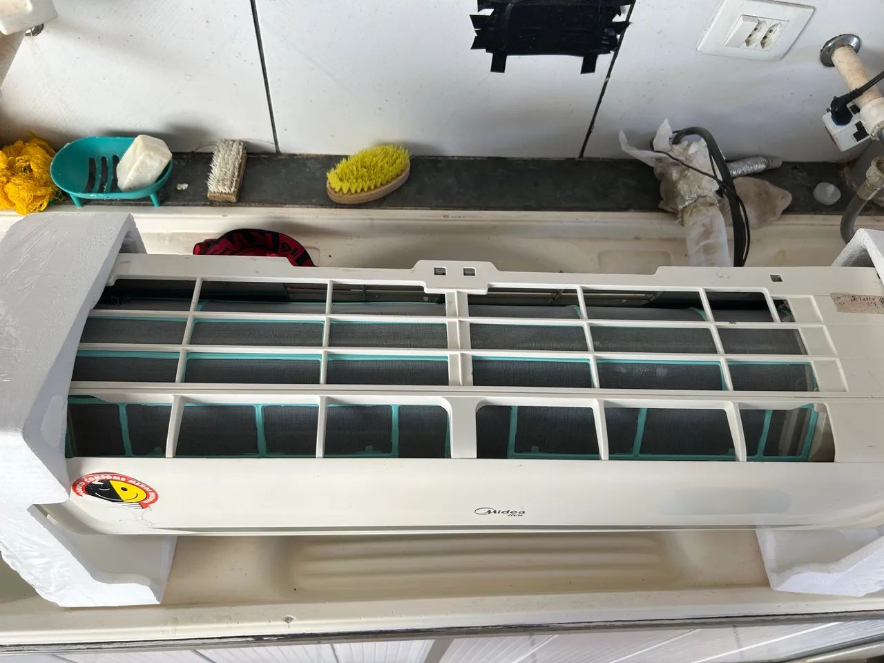 Ar Condicionado Split Midea Liva 12.000 BTUs Completo - Foto 5