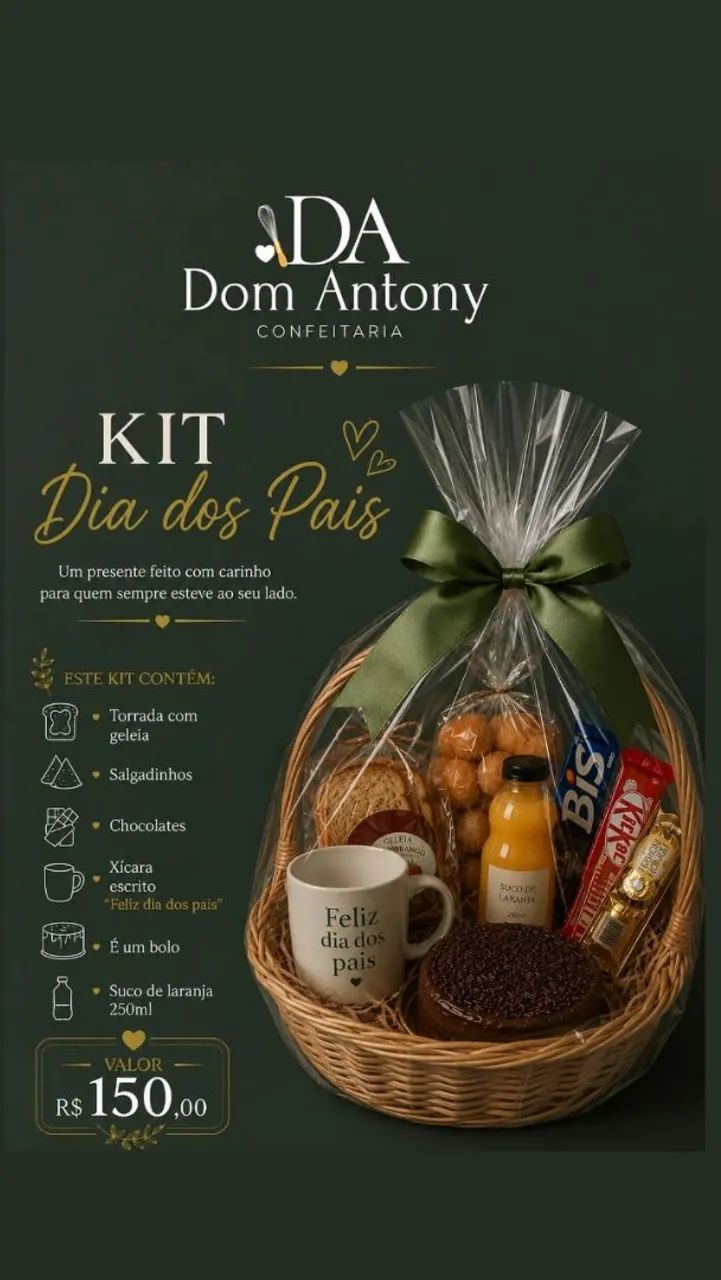 Kit festa de dia dos pais