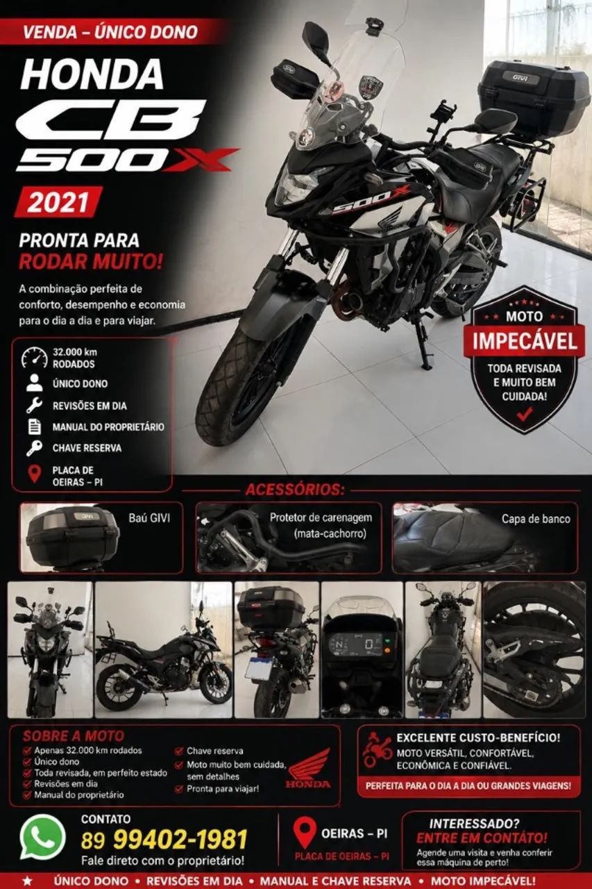 CB 500X 2021