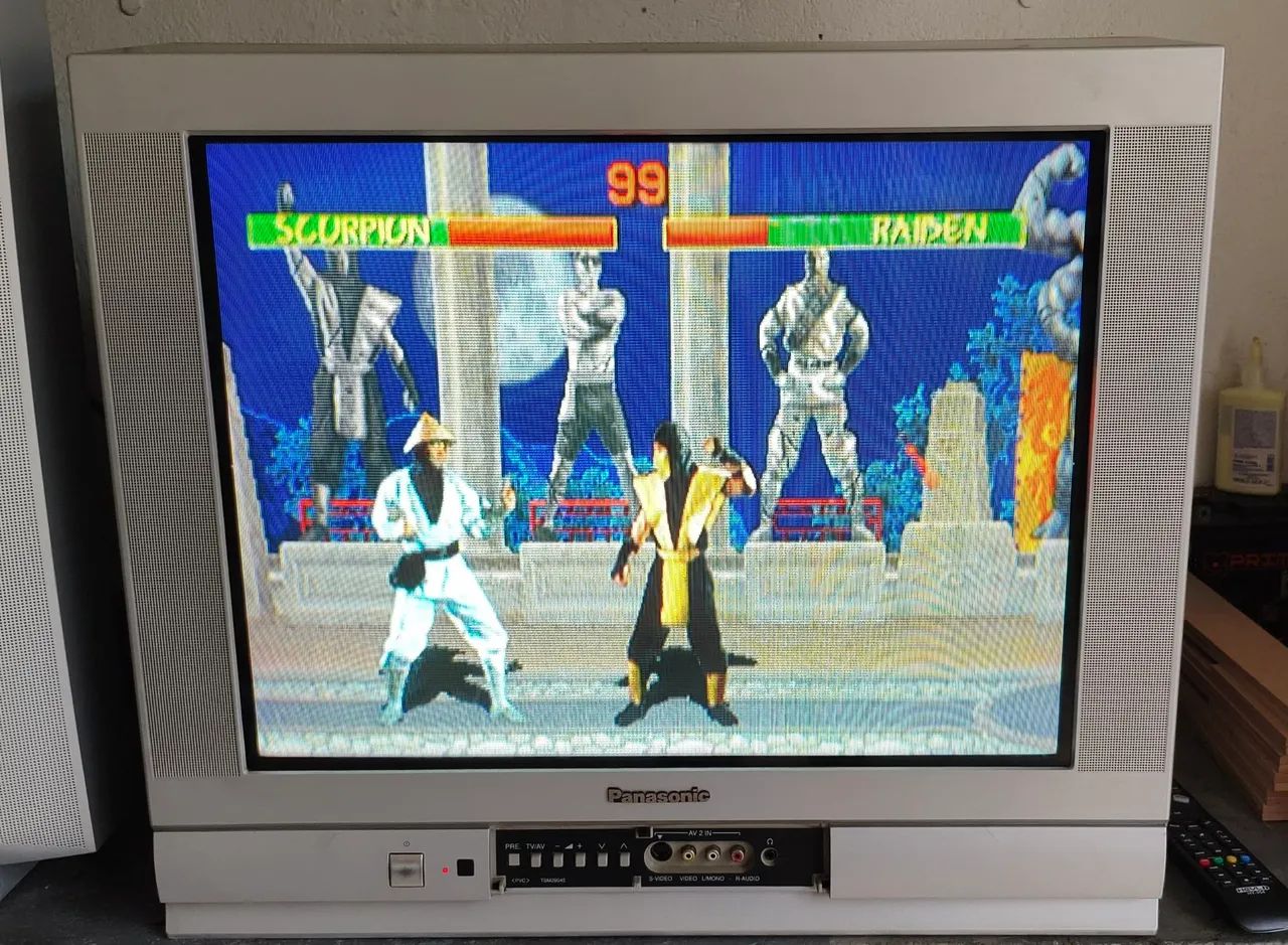 Tv de tubo Panasonic raro ! 25 polegadas modelo TC-25P22LB - Foto 3