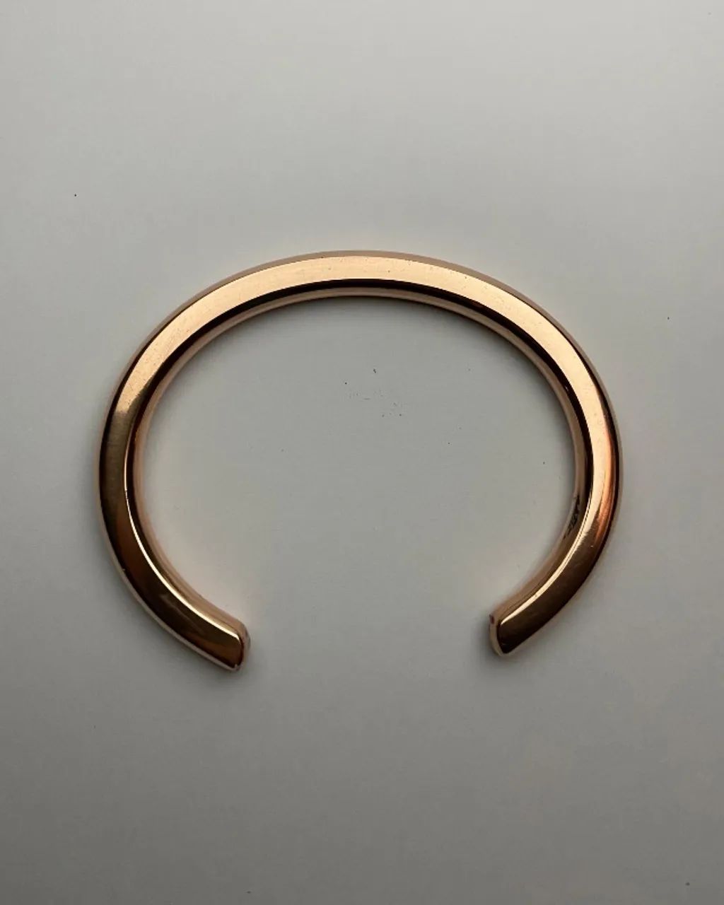 Pulseira de cobre puro maciço Lateral Reta - Foto 2