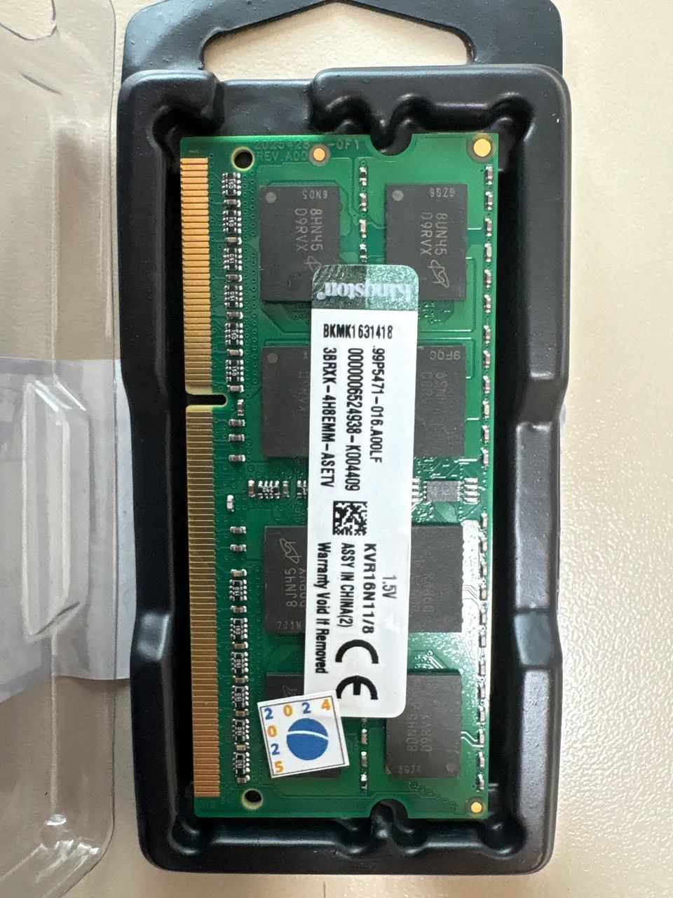 Memória ram 8gb 