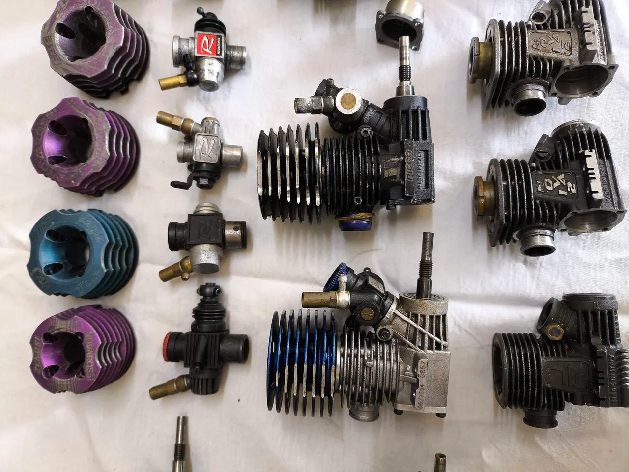 Lote peças motores Nitro Pro alta performance automodelo  - Foto 3