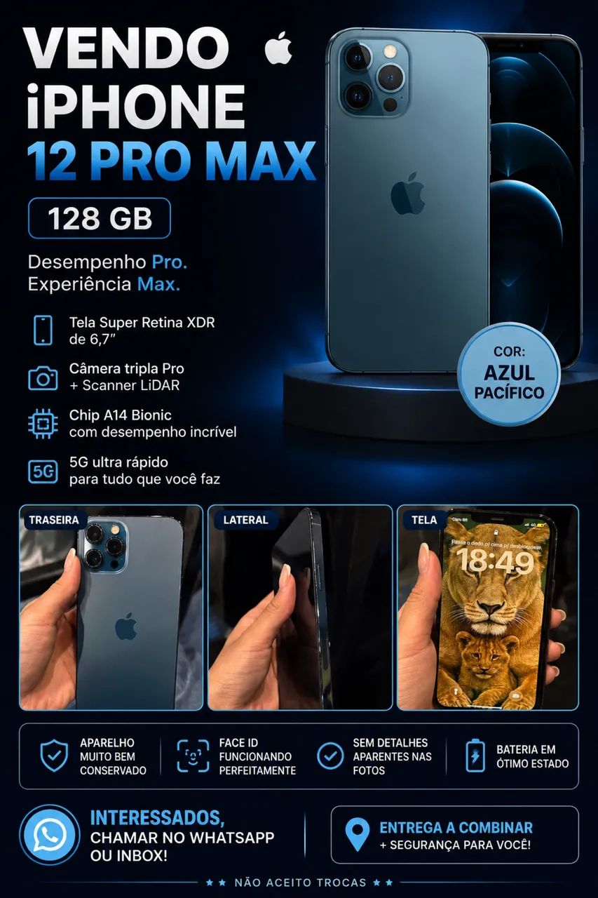 iPhone 12 Pro Max 128g