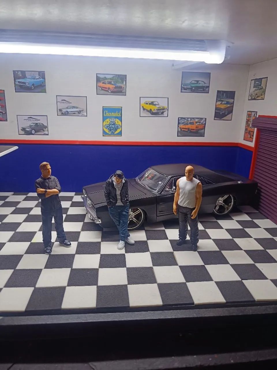 Figuras velozes e furiosos 1:24