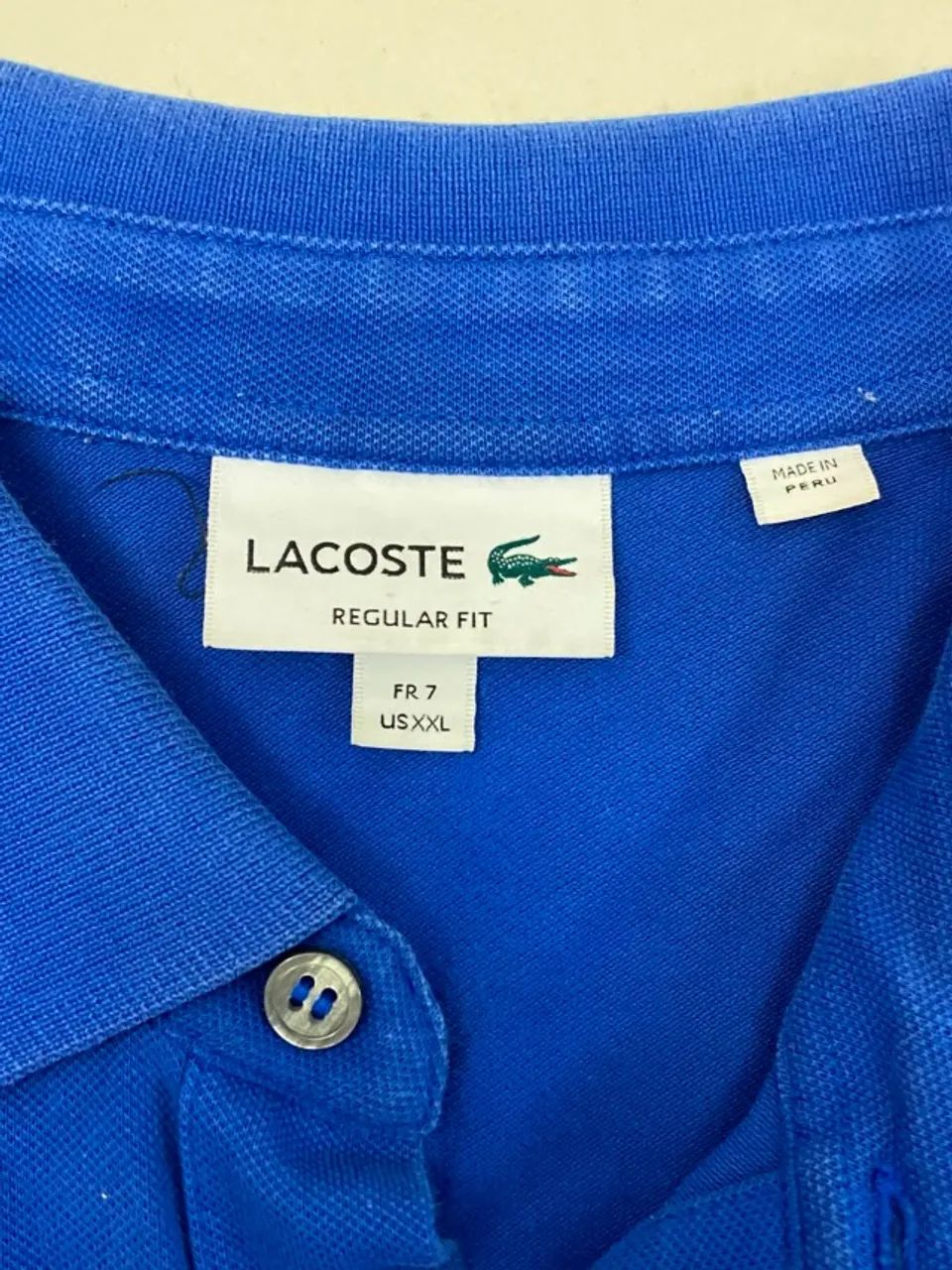 Polo Lacoste Azul TAM XXl - Foto 4