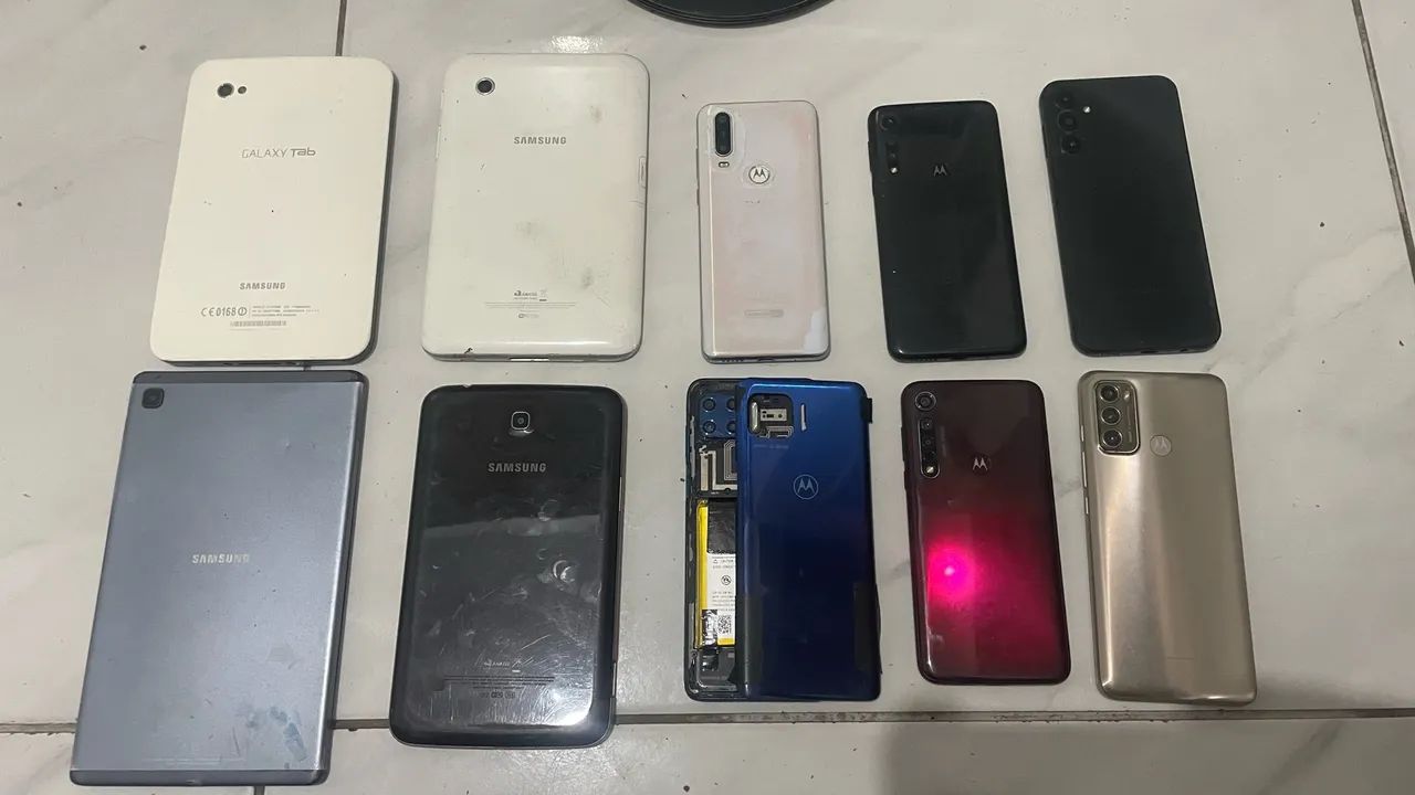 CELULARES E TABLETS COM DEFEITO | ÓTIMOS PARA CONSERTO OU PEÇAS 