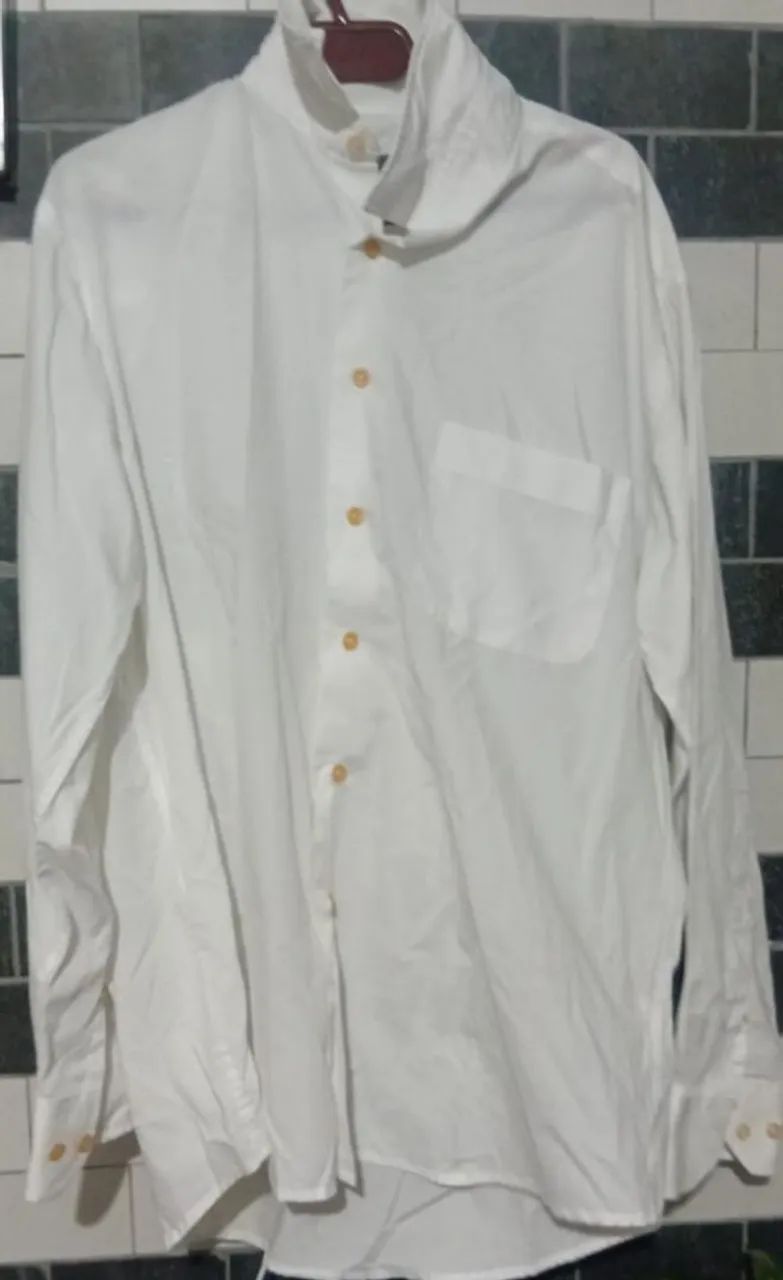 Camisa manga longa masculina