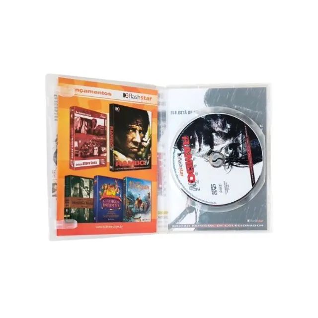 DVD Rambo IV Edição Especial de Colecionador + Luva Semi Novo - Foto 3