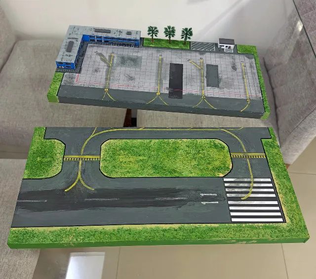 Maquete Diorama de Aeroporto Regional - Escala 1:400 - Foto 2