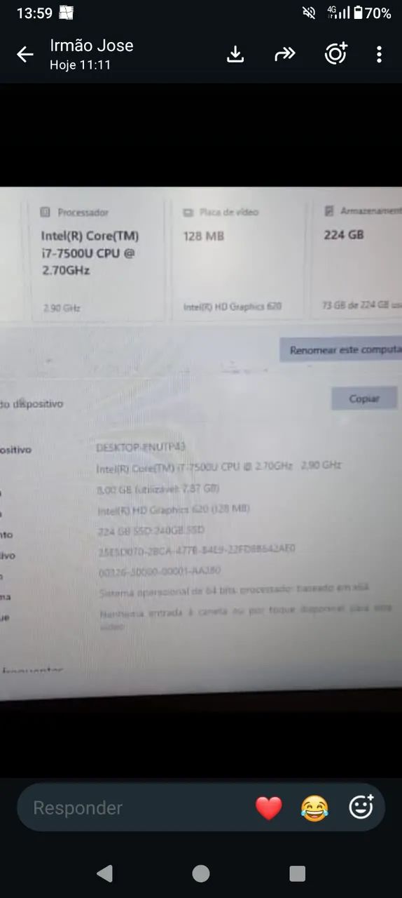 Notebook Dell *75 watzap - Foto 5