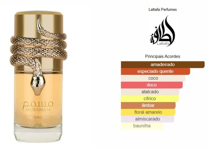 Perfume Lattafa Musamam White Intense Eau de Parfum 100ml - Foto 4